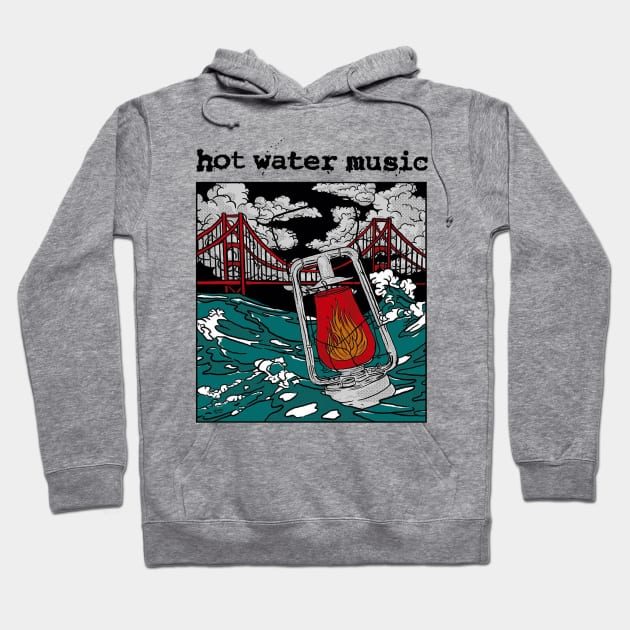 Hot Water Music Hoodie by ProjectDogStudio